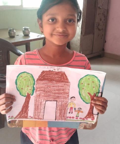 To commemorate the centenary of the Ascension of ‘Abdu’l-Bahá, Satara community had organized a drawing event on theme "Service to Man is service to God".