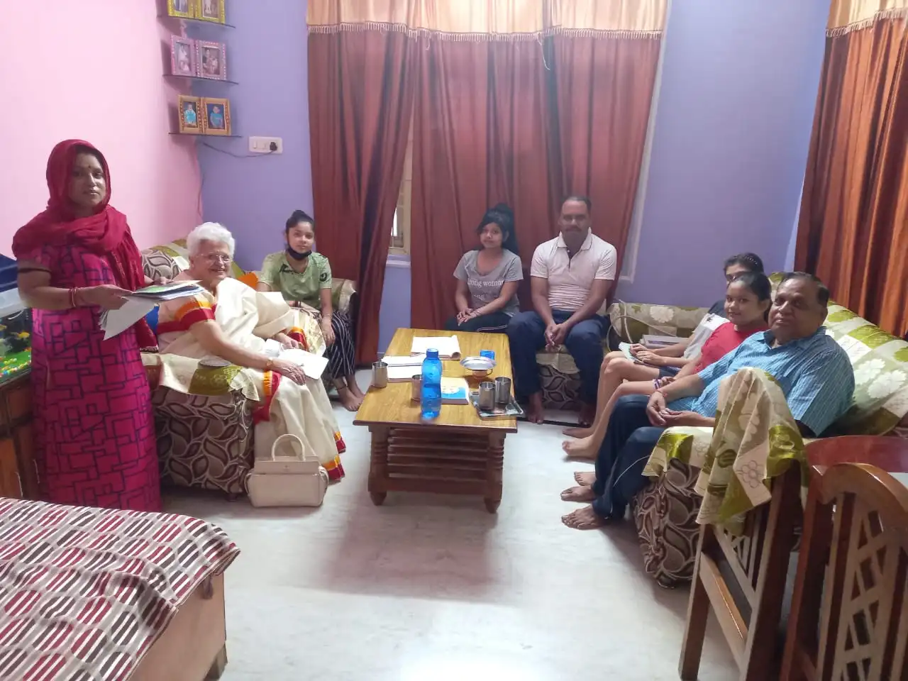 Home Visits in commemoration of the Centenary