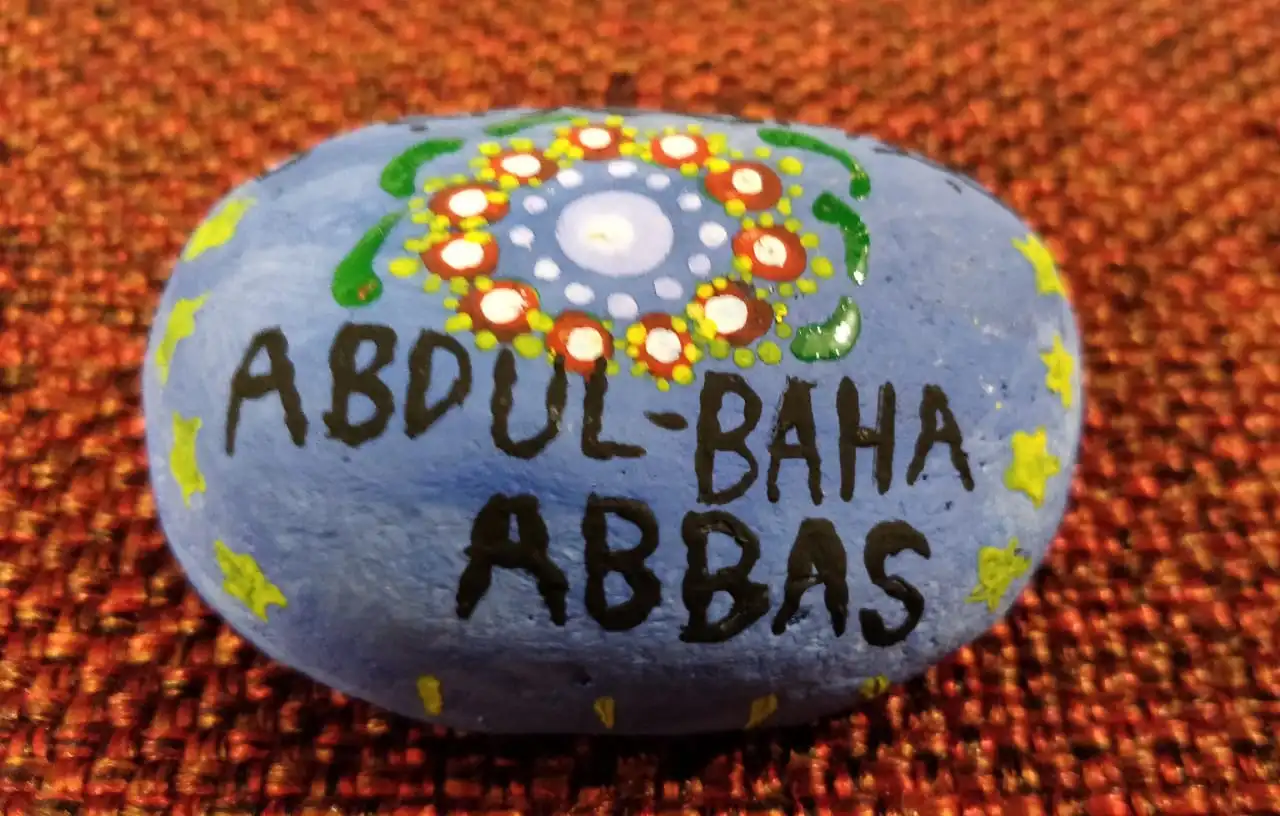 Rock Painting : A tribute to the Master